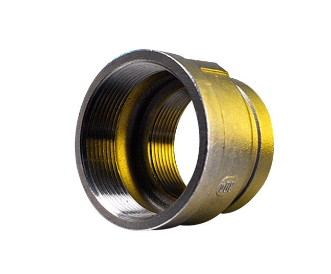 Low pressure screw fittings